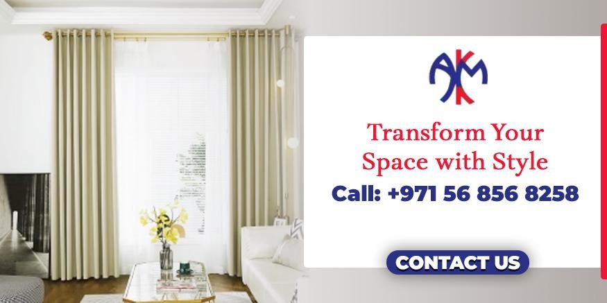 Contact us for the best curtains and blinds in Dubai