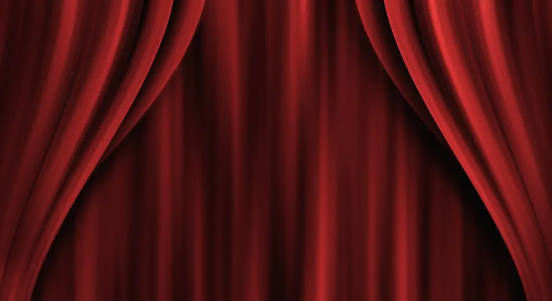 Close-up of velvet curtain fabric texture