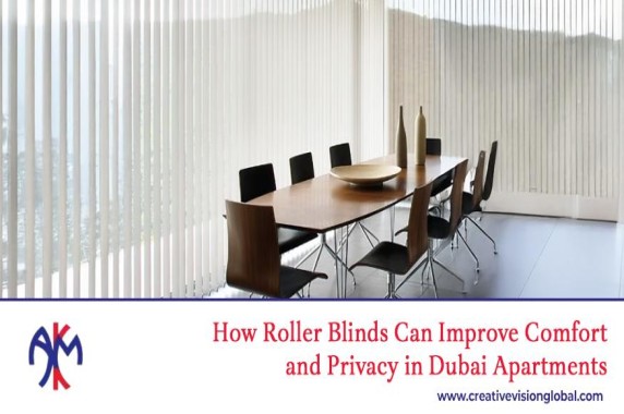 Improving comfort and privacy with roller blinds in dubai